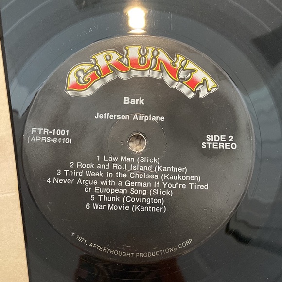 Bark vinyl record - Picture 2 of 2